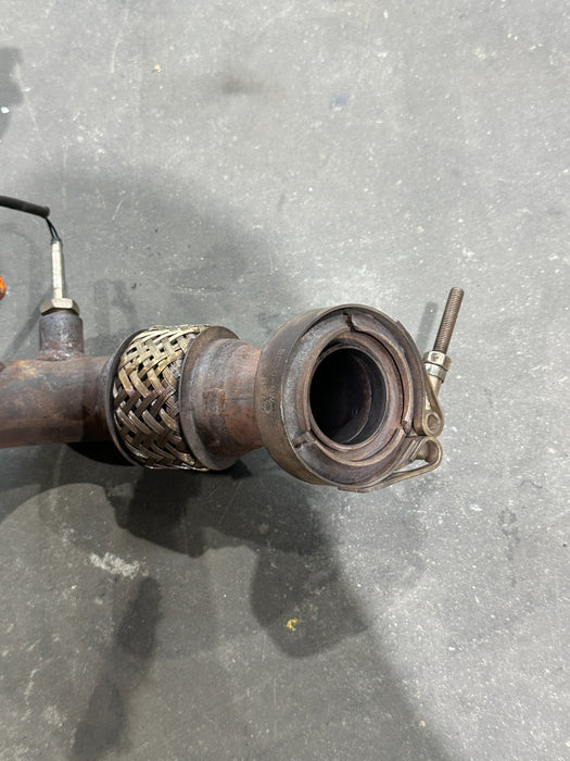 2017-2019 FORD F350 F450 6.7L SUPERDUTY RIGHT MANIFOLD TO TURBO EXHAUST PIPE OEM