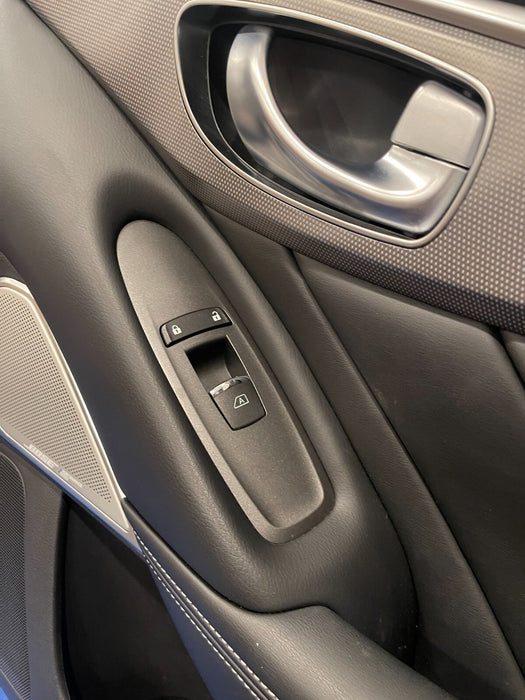 2017 INFINITI Q50 RED SPORT FRONT PASSENGER RIGHT DOOR PANEL ASSEMBLY OEM