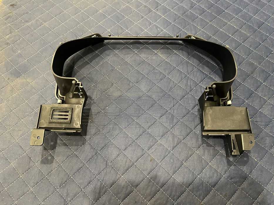 2017-2019 FORD F250 F350 OBSIDIAN GAUGE CLUSTER TRIM BEZEL OEM