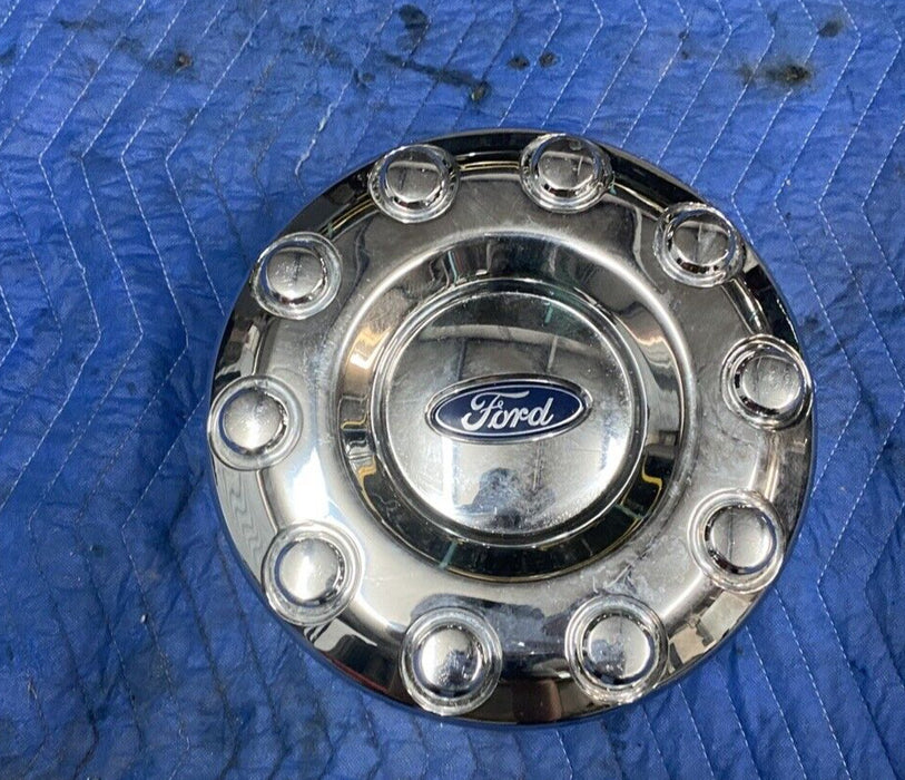 2017 2018 2019 FORD F350 F450 REAR DUALLY WHEEL CHROME CENTER CAP OEM