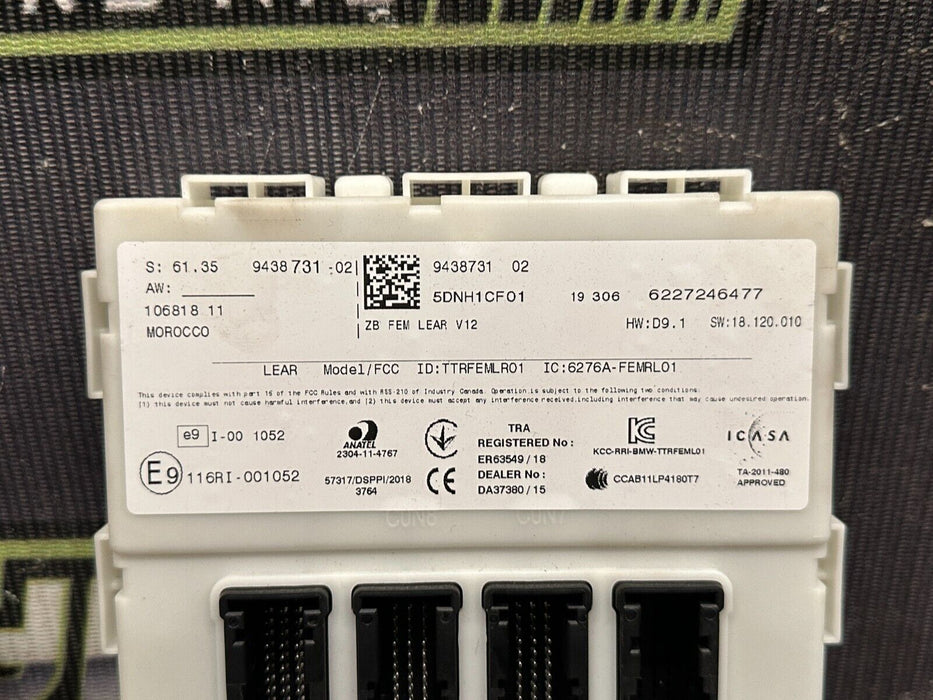 2020 BMW M4 F82 ECU ENGINE CONTROL UNIT BCM BODY CONTROL MODULE & 2 KEY FOBS OEM