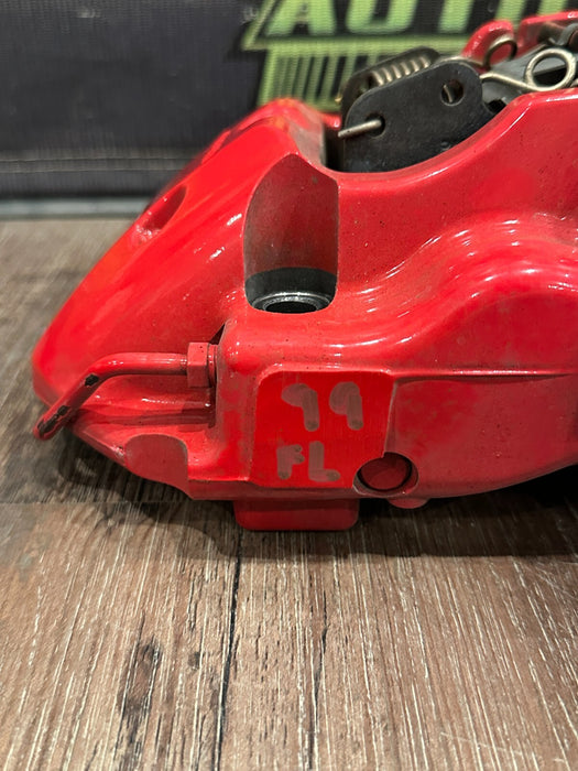 2021 AUDI R8 FRONT LEFT RED CARBON CERAMIC BRAKE CALIPER OEM *MINT CONDITION!*