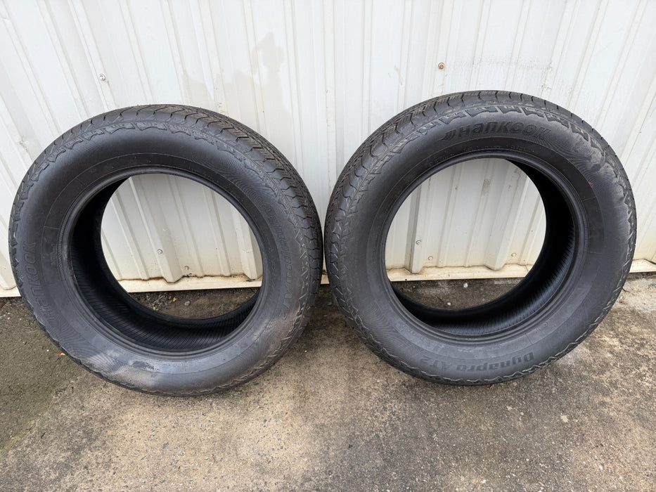 Ford F250 Take Off WHEELS TIRES BLACK RIMS LT275/70R18 BRIDGESTONE DUELER A/T