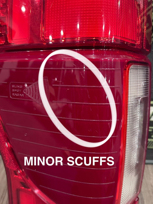 2020-22 FORD F250 F350 F450 DRIVER LEFT LED TAIL LIGHT W BLIND SPOT MODULE OEM