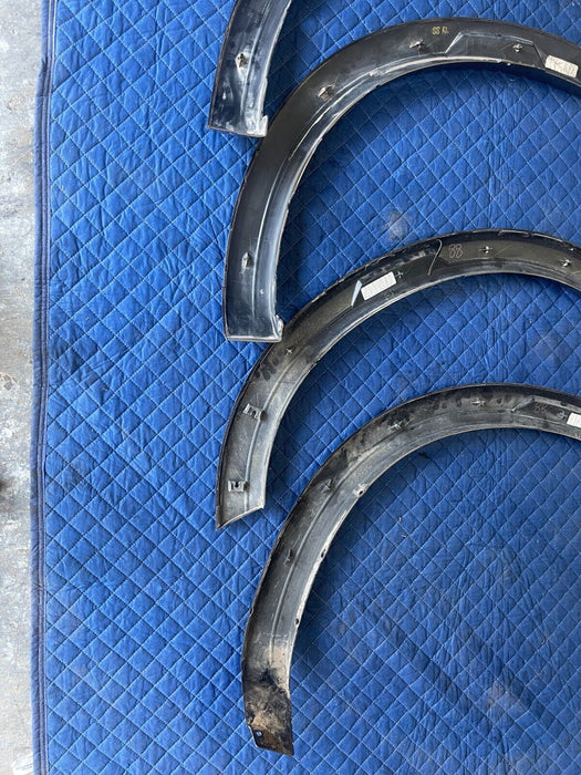 2016 2019 NISSAN TITAN XD RESERVE FRONT & REAR FENDER FLARE SET OEM