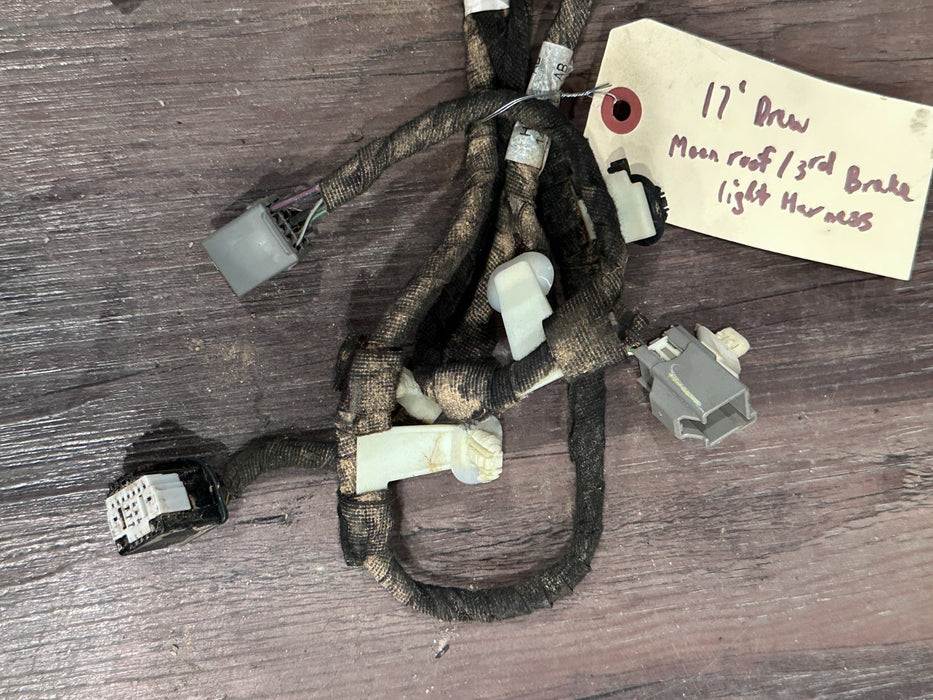 2017 2018 FORD F450 PLATINUM THIRD BRAKE LIGHT HARNESS OEM HC3T-14A411-AB