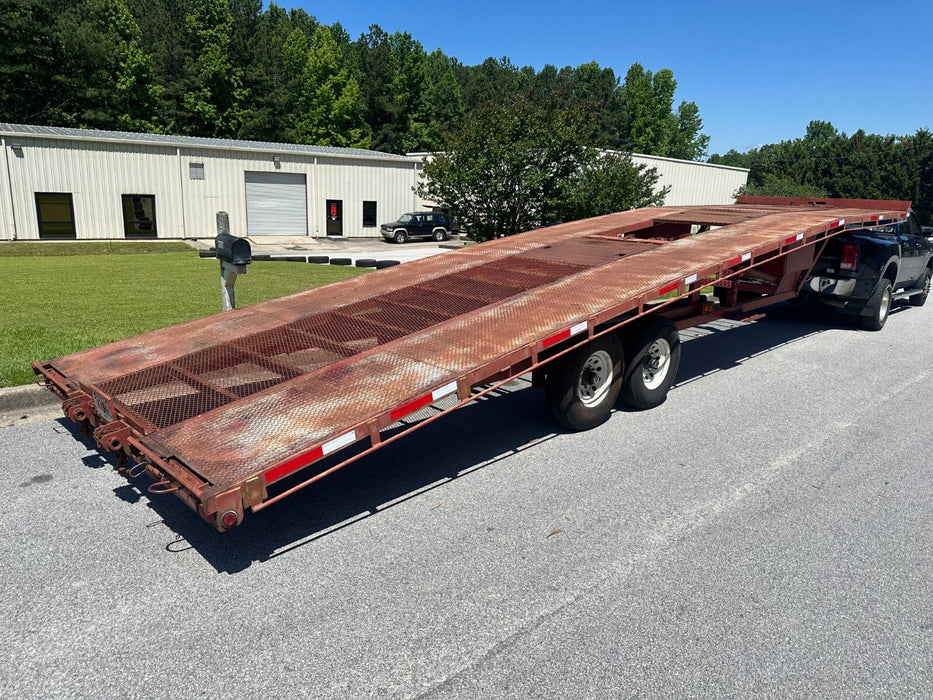 2002 Kaufman 35' Wedge Car Hauler Trailer
