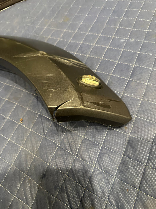 2019 FORD F150 3.5L RAPTOR FRONT RIGHT FENDER FLARE MOULDING OEM *DAMAGE 3-8*