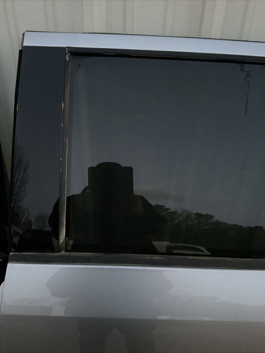 2017-2019 FORD F250 F350 F450 REAR DRIVER LEFT DOOR W/PANEL~MINOR COSMETIC~