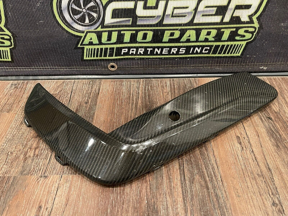 2020 BMW M8 COMP FRONT BUMPER LEFT RIGHT CARBON FIBER SPLITTER TRIM OEM *READ*