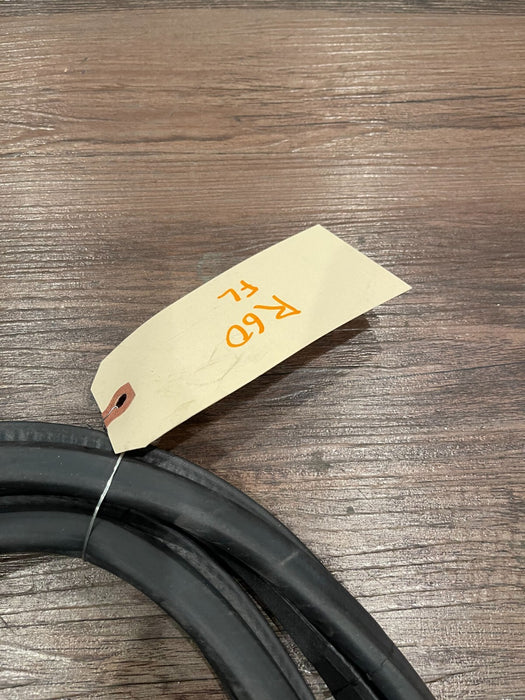 2017 INFINITI Q50 RED SPORT FRONT DRIVER LEFT DOOR WEATHERSTRIP SEAL OEM