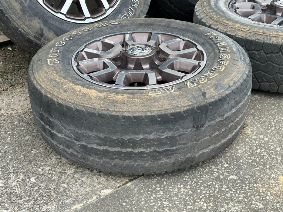 2022 DODGE RAM 2500 3500 SRW WHEELS RIMS TIRES 275/70 R18 OEM
