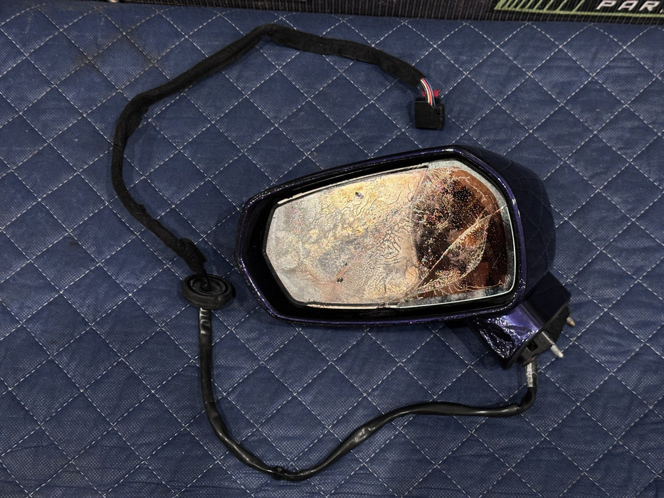 2014 AUDI R8 SPYDER LEFT DRIVER DOOR MIRROR OEM ~READ!!!~