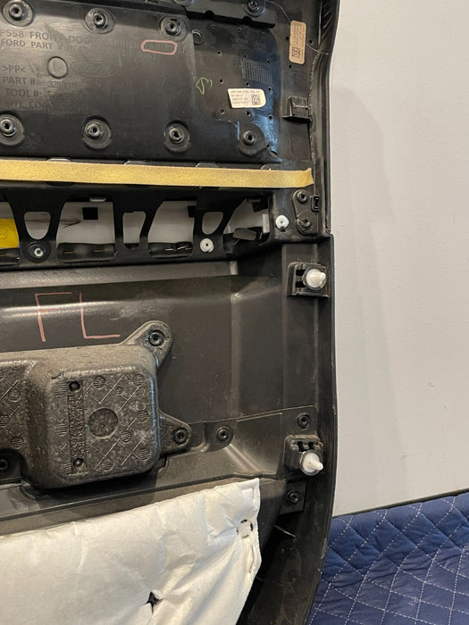 2017-2019 FORD F250 F350 BLACK FRONT DRIVER LEFT DOOR PANEL OEM SCRATCHES