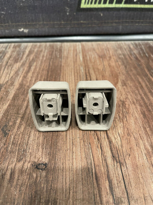 2017-2019 FORD F250 F350 F450 LIMITED GRAY SUN VISOR HOOK HOLDER RETAINERS OEM