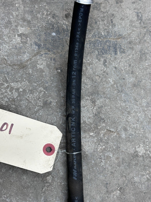 2015 JAGUAR F TYPE A/C AC AIR CONDITION DISCHARGE LINE HOSE OEM