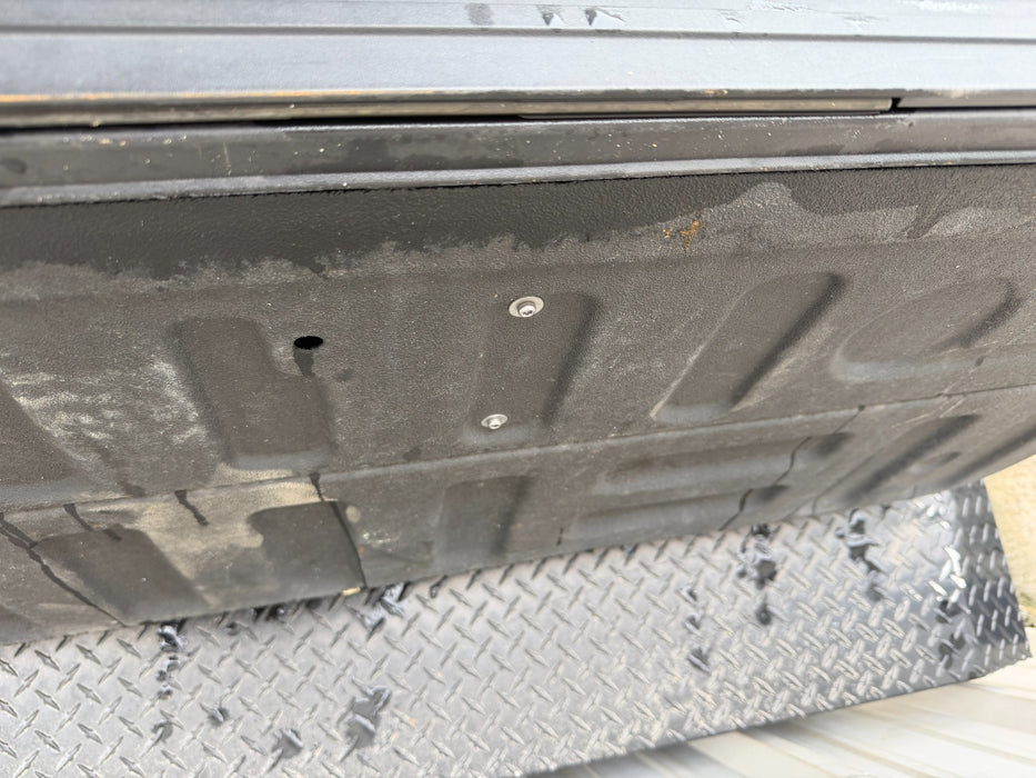 2019 FORD F150 RAPTOR REAR TAILGATE W STEP (G1) SHADOW BLACK OEM *FLAWS 8-11*