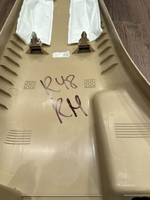 2017-2019 FORD F250 F350 LARIAT TAN PASSENGER RIGHT LOWER B PILLAR TRIM OEM