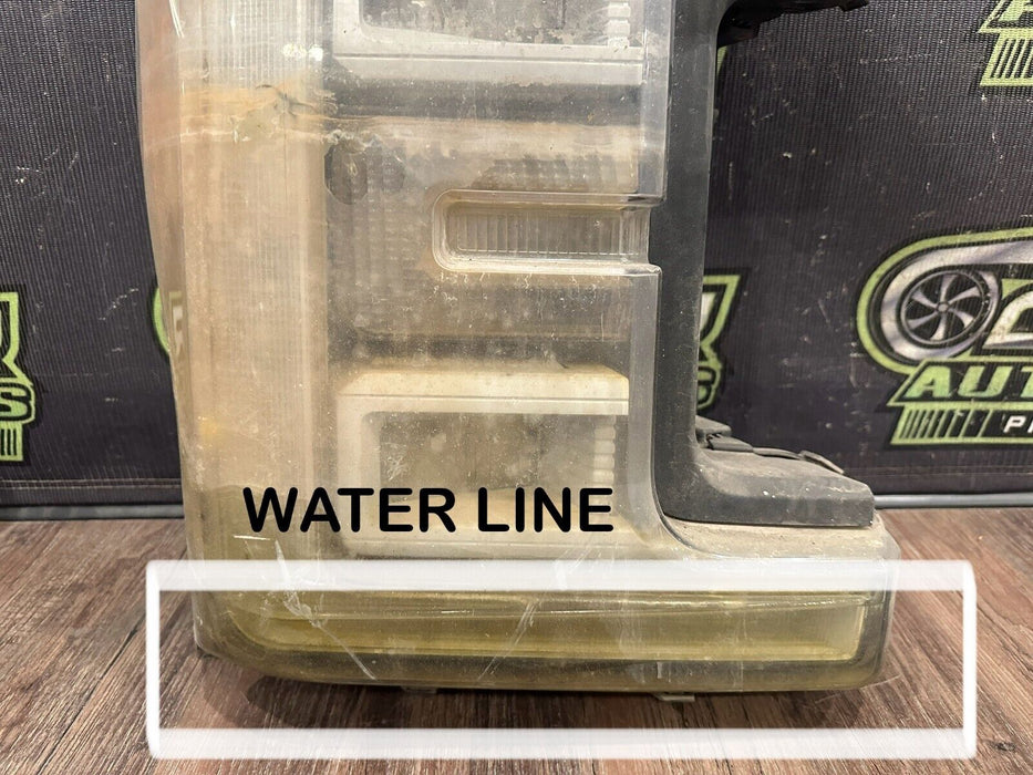 2017-2019 FORD F250 F350 F450 RIGHT LED HEADLIGHT OEM *WATER INSIDE/PARTS ONLY!*