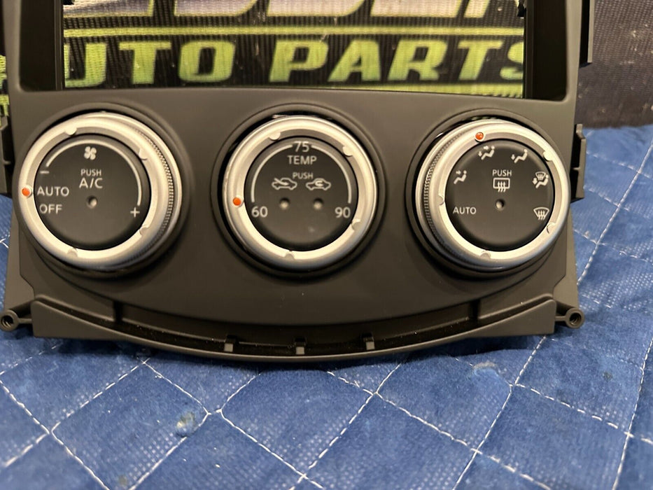 2010 NISSAN 370Z DASH HVAC AC HEAT CLIMATE TEMPERATURE CONTROL BUTTONS OEM