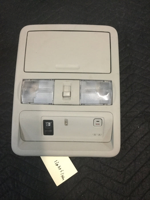 2016 NISSAN TITAN OVERHEAD CONSOLE TRIM DOME ROOF LIGHT OEM