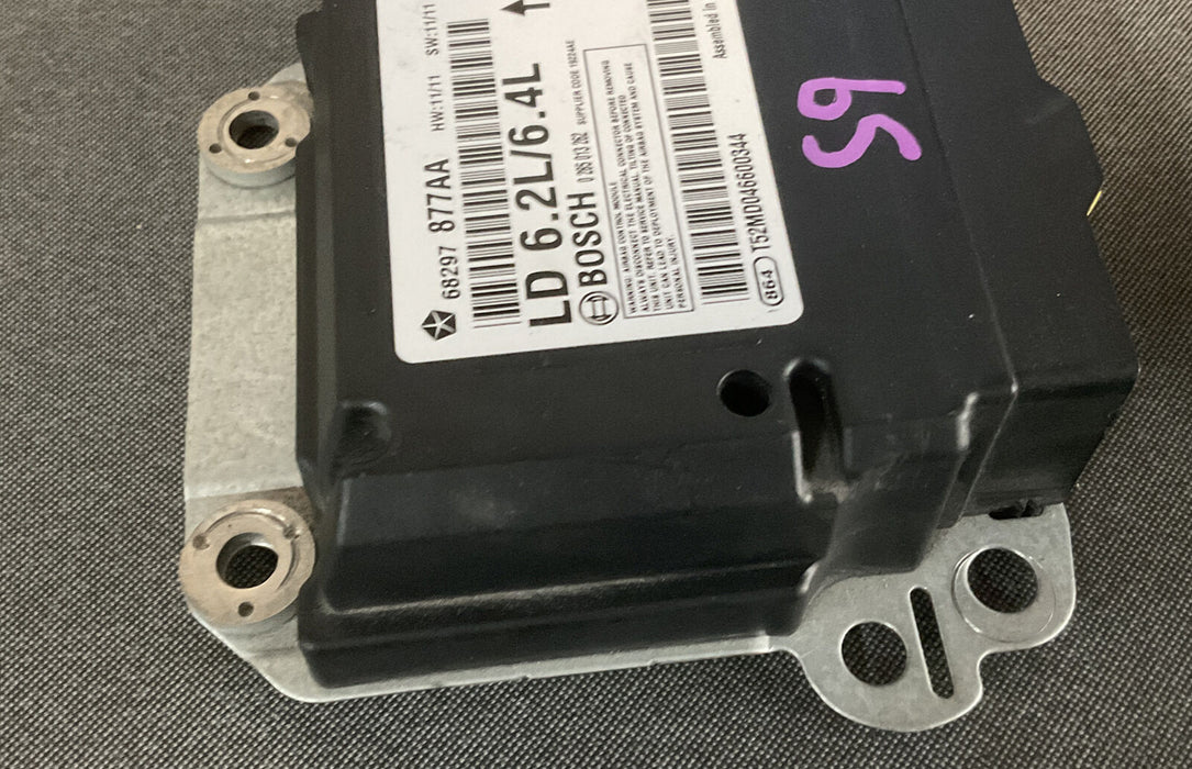 2016 DODGE CHARGER HELLCAT OCCUPANT RESTRAINT MODULE 68297877AA  OEM