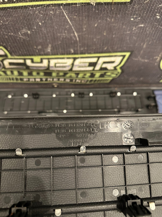 2019 FORD F150 3.5L RAPTOR REAR LEFT RIGHT KICK PLATES OEM *MINOR WEAR*