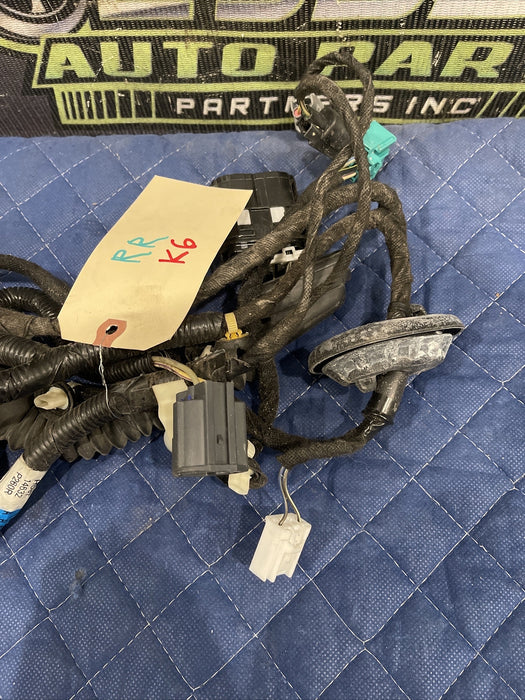 2019 FORD F250 LARIAT REAR RIGHT SIDE DOOR HARNESS HC3T-14632-ABB OEM