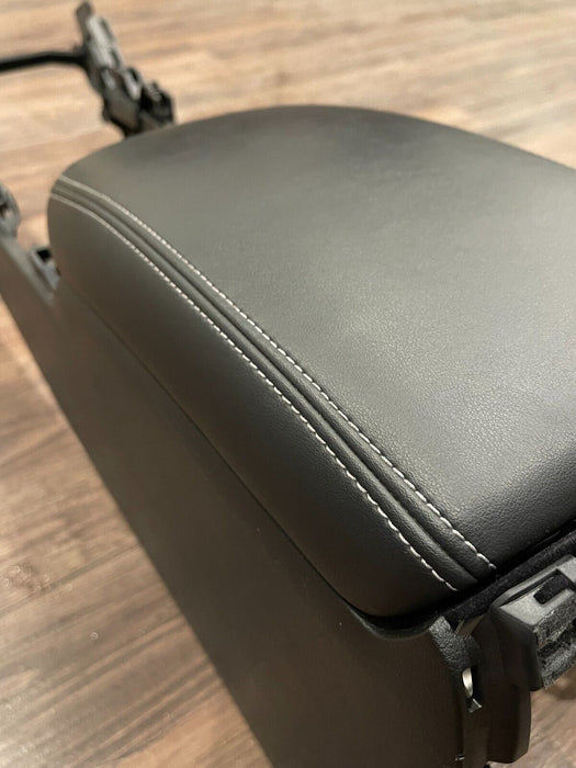 2017 INFINITI Q50 RED SPORT CENTER CONSOLE STORAGE COMPARTMENT OEM *SCRATCHES*