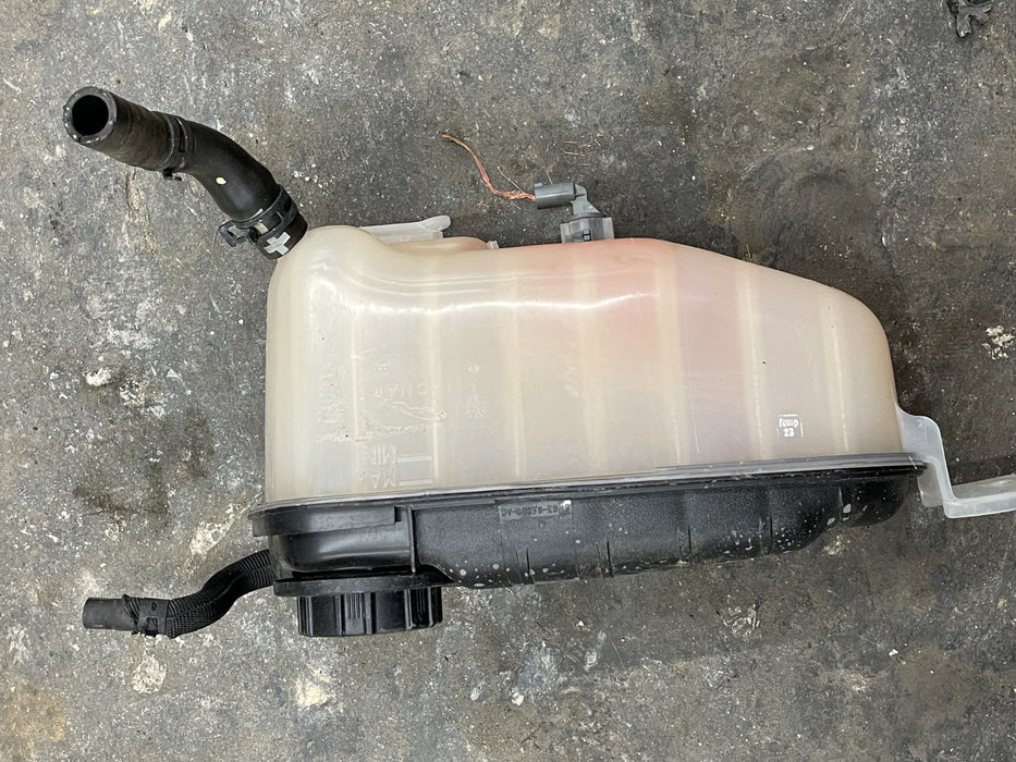 2015 JAGUAR F TYPE R COOLANT OVERFLOW TANK RESERVOIR BOTTLE 8W83 8A080 AC OEM