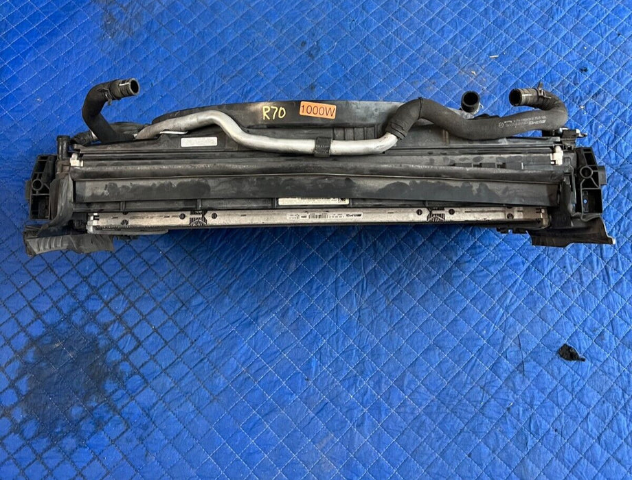 2015 MERCEDES-BENZ C63S AMG INTERCOOLER RADIATOR CONDENSOR W FAN OEM ~MINOR FLAW