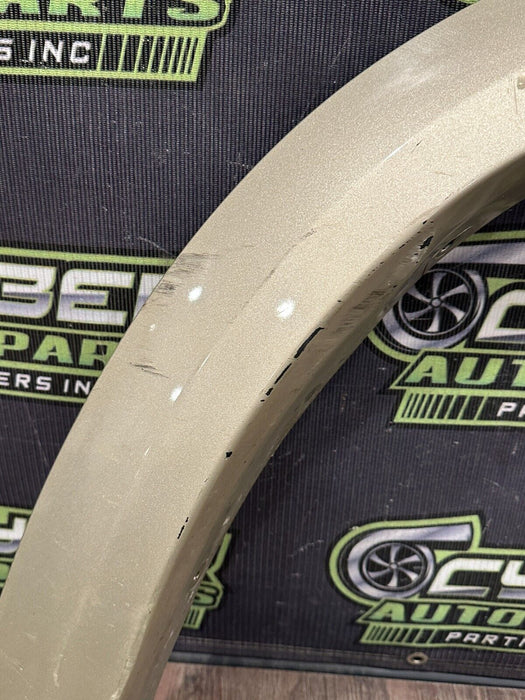 2017-2019 FORD F250 F350 F450 FRONT DRIVER LEFT FENDER FLARE WHITE GOLD (GN) OEM