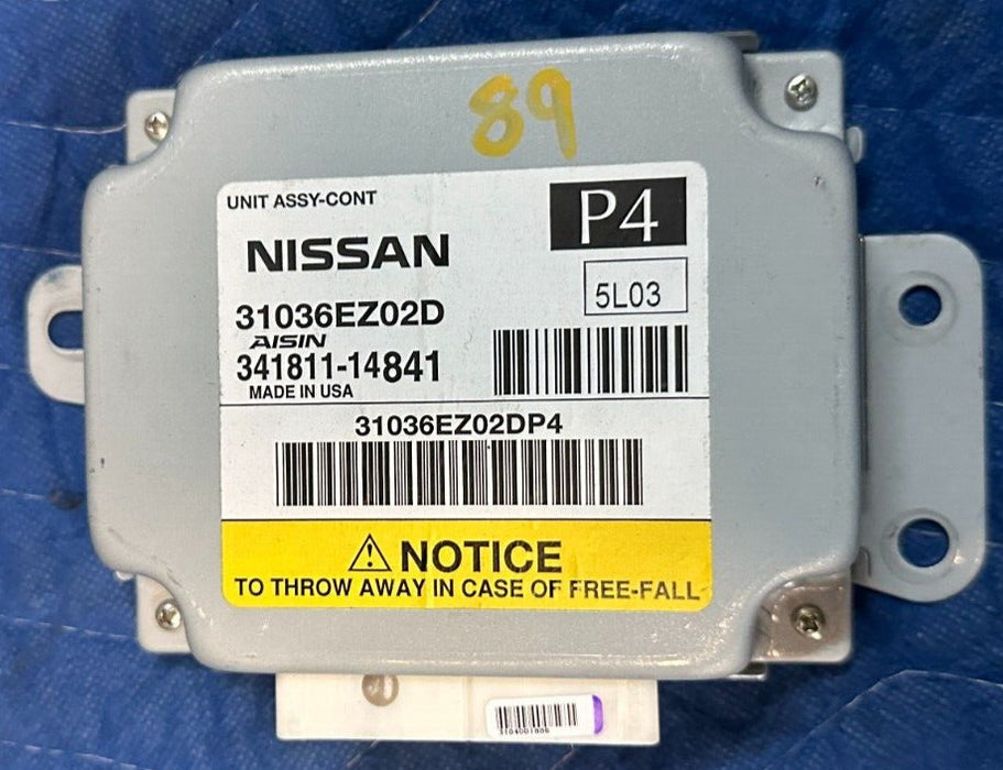 2016 NISSAN TITAN XD 4WD OEM AUTOMATIC TRANSMISSION CONTROL MODULE 31036 EZ02D