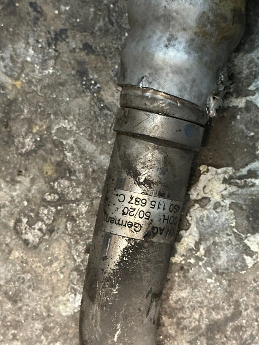 2017-2018 AUDI R8 V10 ENGINE OIL COOLER LINE HOSE PIPE OEM 4S0 115 687 C