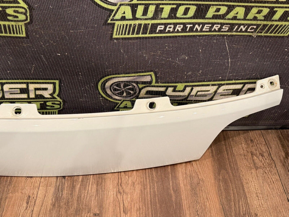 2014-15 AUDI R8 V10 REAR BUMPER UPPER PANEL W CAMERA OEM SUZUKA GRAY LX79 *READ*