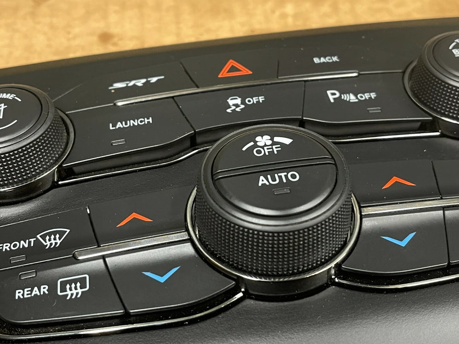 2016 DODGE CHARGER HELLCAT A/C HEATER CONTROL SWITCH PANEL "SRT" BUTTON