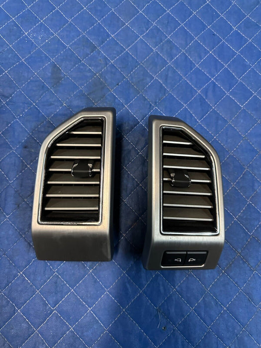 2017-2019 FORD F250 F350 F450 PLATINUM DASH AIR VENTS SET (4) OEM