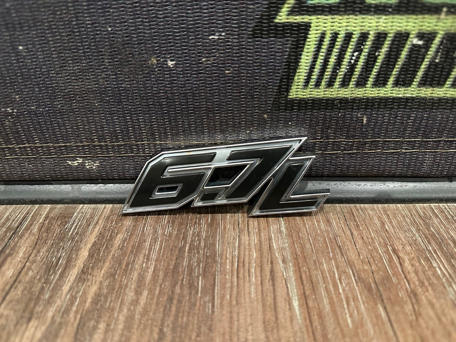 2017-2020 FORD F250 F350 F450 POWERSTROKE TURBO DIESEL 6.7L EMBLEM BADGES OEM