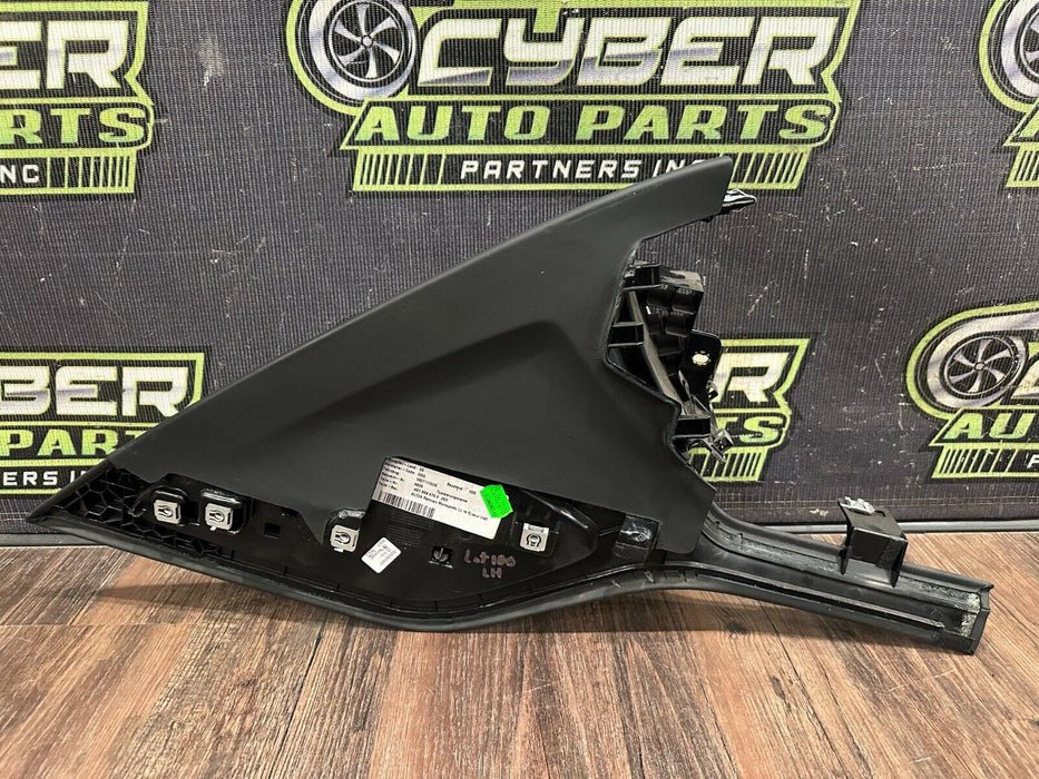 2017-18 AUDI R8 PLUS SPYDER DRIVER LEFT LEATHER COVERFRAME PANEL OEM 4S1 858 970