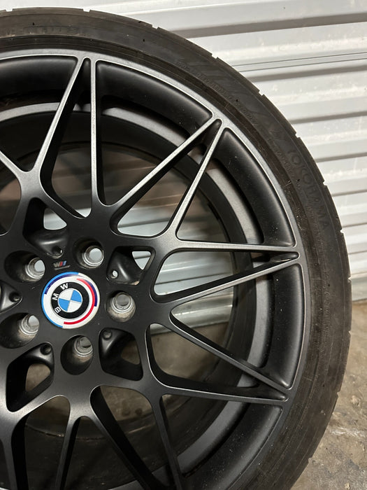 2015-2020 BMW M4 F82 REAR WHEEL RIM TIRE 10X20 666M 285/30R20 2287501 ~READ~