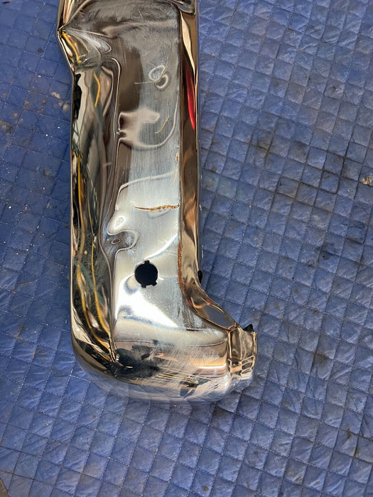 2019 FORD F250 F350 CHROME REAR RIGHT BUMPER CORNER END PIECE OEM