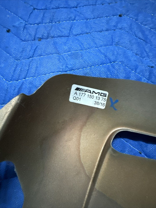 2017 MERCEDES C63S AMG ENGINE COVER OEM HEAT SHIELD A1771501375