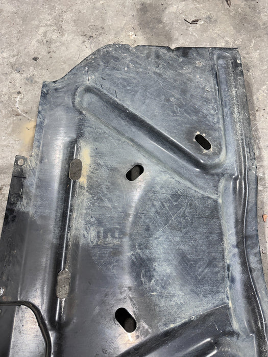 2019 FORD F150 RAPTOR ENGINE UNDER BODY SKID SHIELD METAL PLATE OEM HL3V7W104A