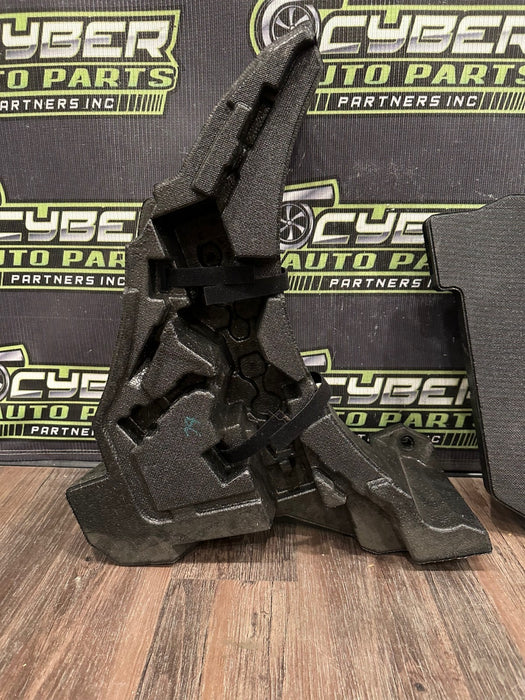 2017 NISSAN 370Z NISMO TRUNK FOAM SET ONLY OEM *NO TOOLS INCLUDED*
