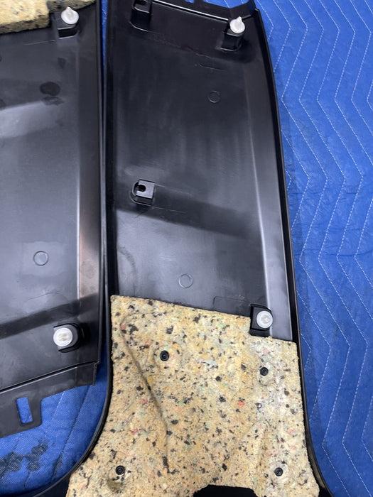 2011 BMW 550i F10 5 SERIES FRONT LEFT & RIGHT LOWER B PILLAR TRIMS OEM *READ*
