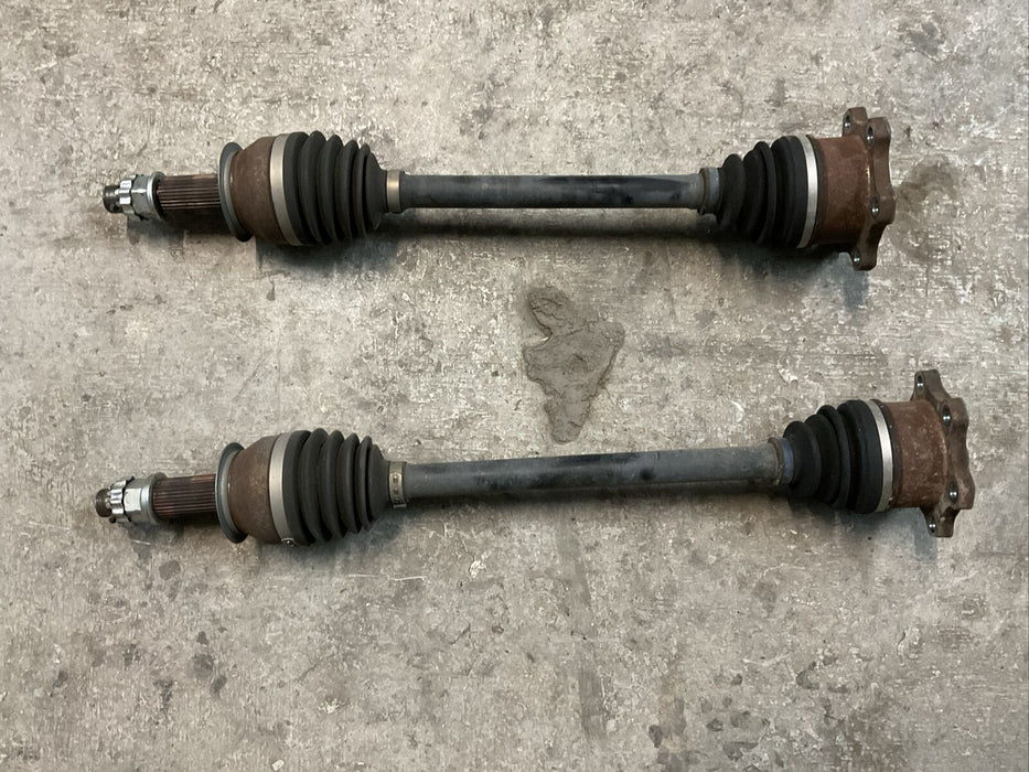 2018 NISSAN 370Z NISMO REAR LEFT & RIGHT AXLES SHAFT PAIR OEM