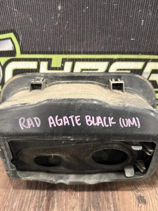 2017-2022 FORD F350 F450 FUEL GAS DOOR LID AGATE BLACK (UM) OEM