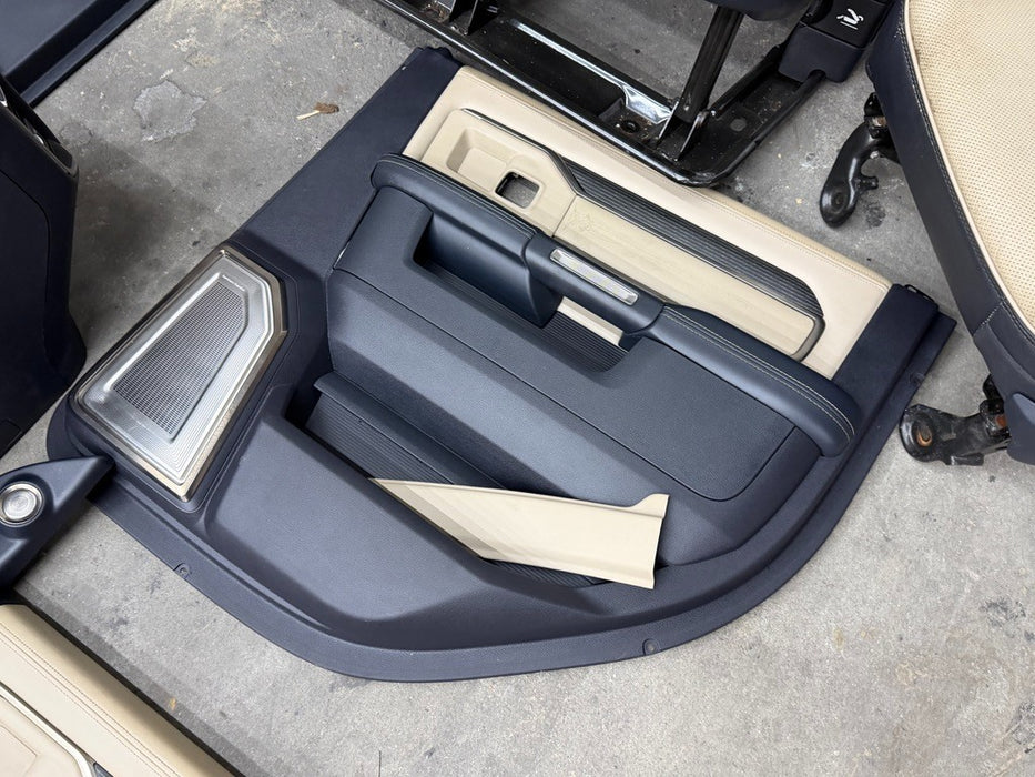 2022 RAM 2500 3500 MEGA CAB LIMITED FRONT REAR SEATS CENTER CONSOLE DOOR PANELS