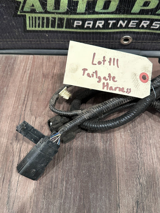 2017-2019 FORD F250 F350 F450 TAILGATE WIRING HARNESS OEM *WIRES ARE GOOD*