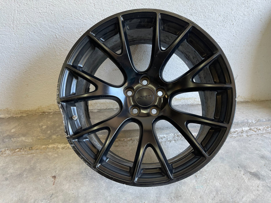 DODGE CHALLENGER CHARGER HELLCAT OEM RIM 20X9.5 *BEND, SCUFFS, SCRACTHES*
